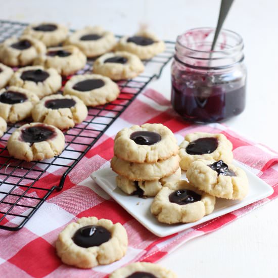 Thumbprint Cookies w/ Homemade Jam