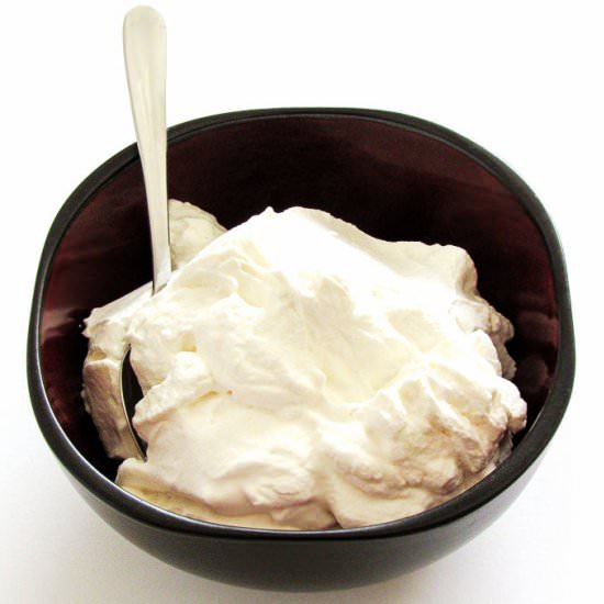 Homemade Whipped Cream