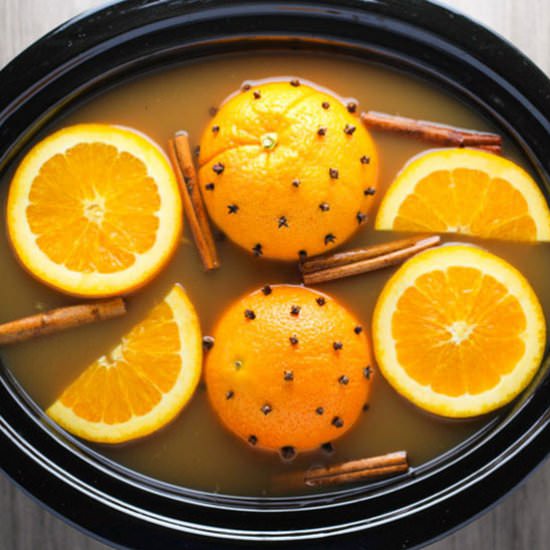Slow Cooker Mulled Cider