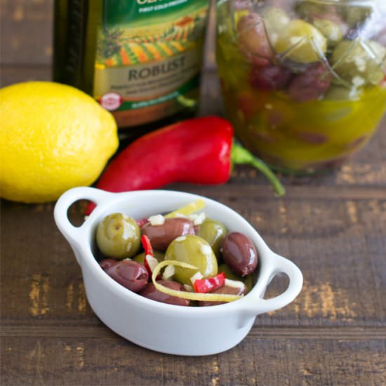 How To Marinate Olives