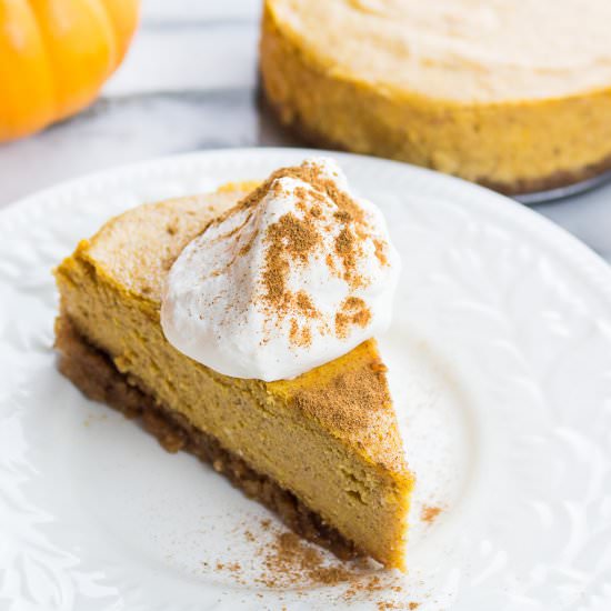 Mini Pumpkin Cheesecakes