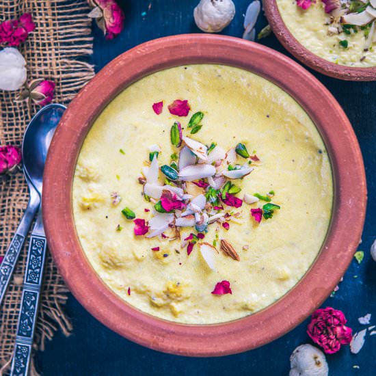 Kesar Makhana Phirni