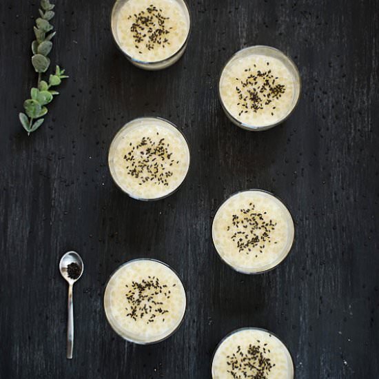 coconut tapioca pudding