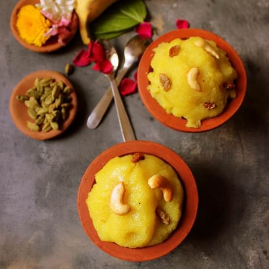 Banana Rava Kesari