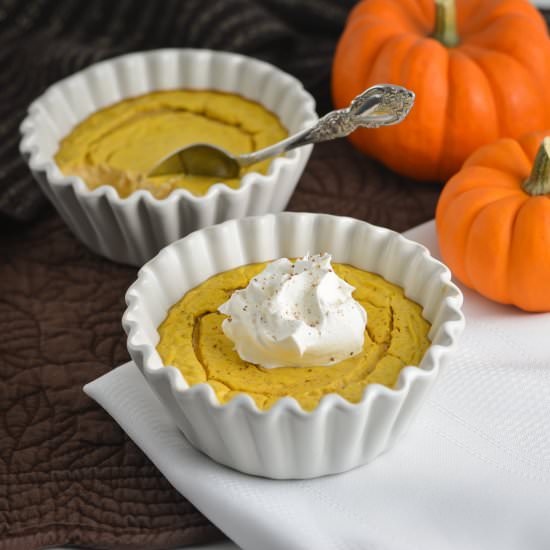 Quick Pumpkin Cheesecakes