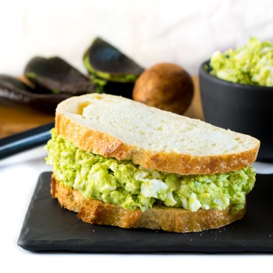 Healthy Avocado Egg Salad