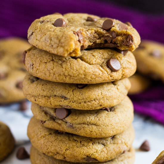 Chocolate Chip Pumpkin Cookies