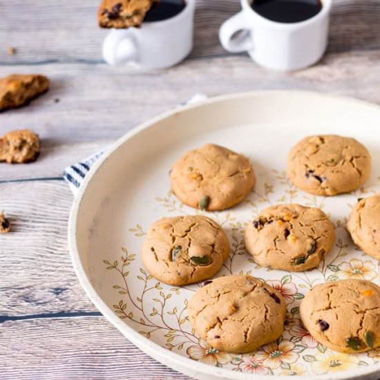 Buckwheat Chocolate Cookies