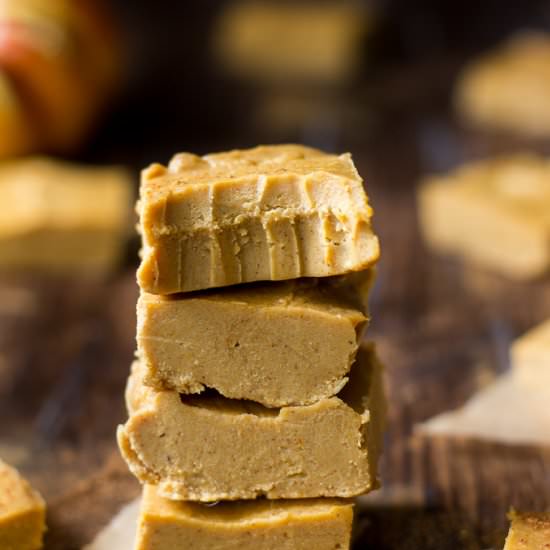 Pumpkin Spice Fudge
