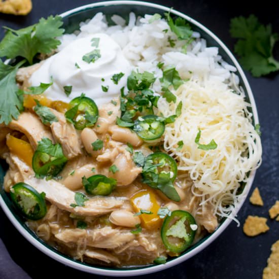 White Chilli Chicken