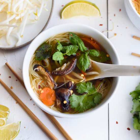Easy Awesome Vegan Pho