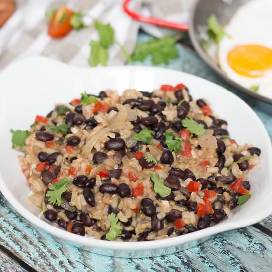 Costa Rican Rice and Beans