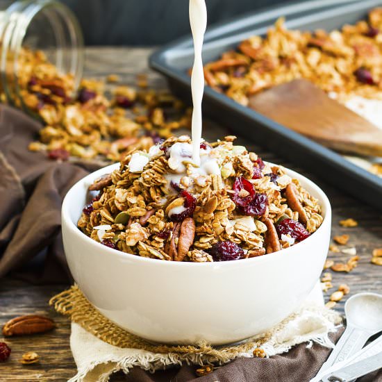 Pumpkin Spice Granola