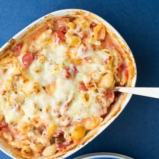 No-Boil Pasta Bake