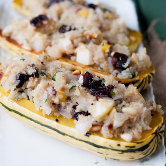 Stuffed Delicata Squash