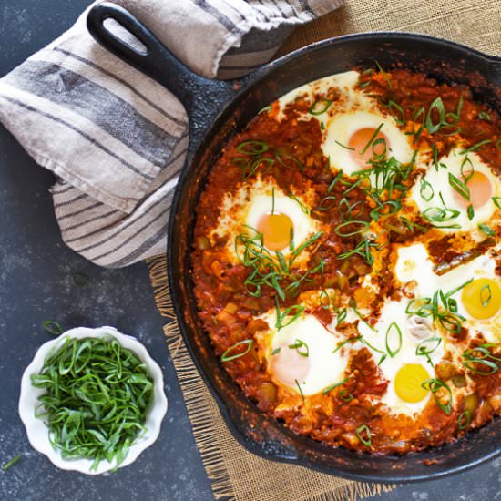 Hatch Chile Shakshouka