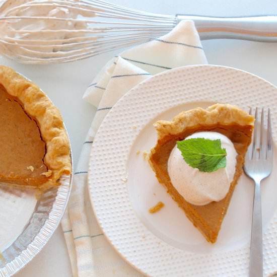 Pumpkin Spice Whipped Cream