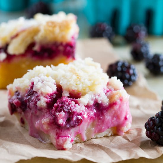 Blackberry Pie Bars