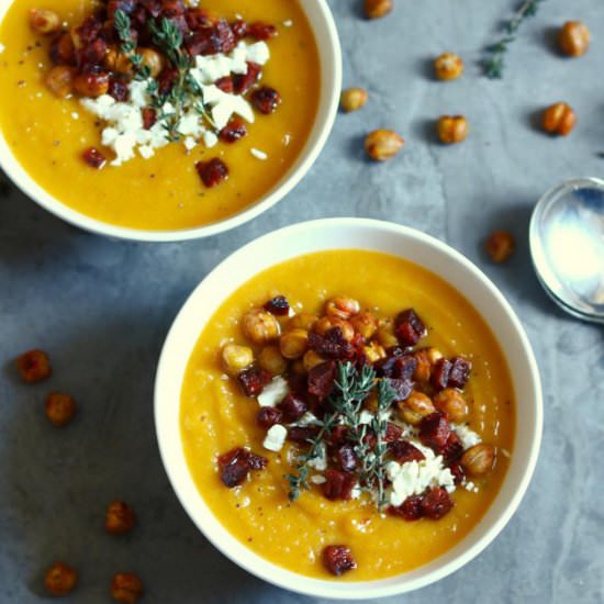 Roast Butternut & Parsnip Soup