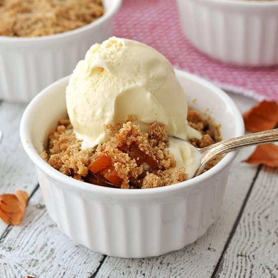 Pumpkin & Apple Crumble