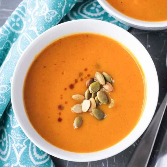 Butternut Squash Apple Soup