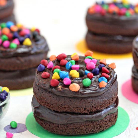 Cosmic Brownies Mini Cakes