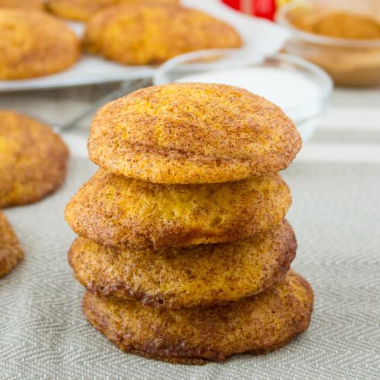 Pumpkin Snickerdoodles