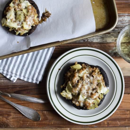 Stuffed Portobellos