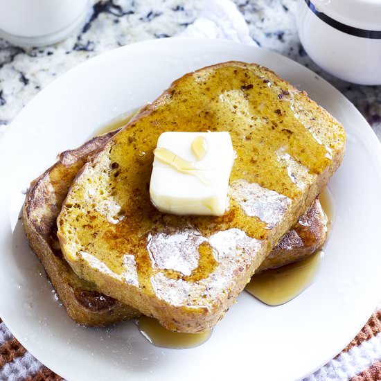 Pumpkin French Toast