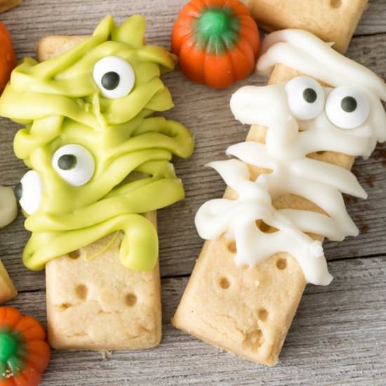 Mummy and Monster Dirt Cups