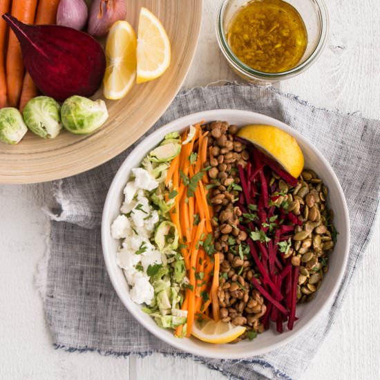 Fall Lentil Salad