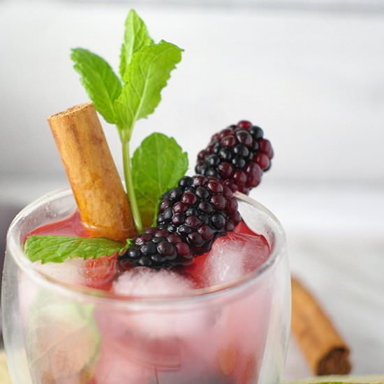 Blackberry Ginger Mocktail