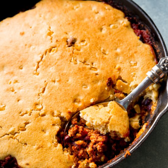Cornbread Skillet Chili