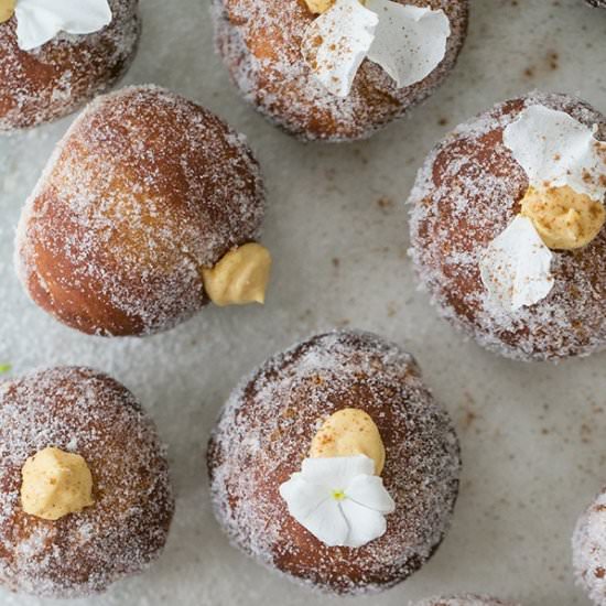Pumpkin Filed Donut Holes
