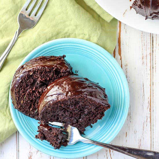 Triple Chocolate Zucchini Cake