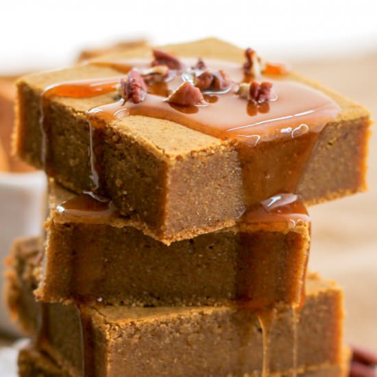 Gluten-Free Pumpkin Blondies