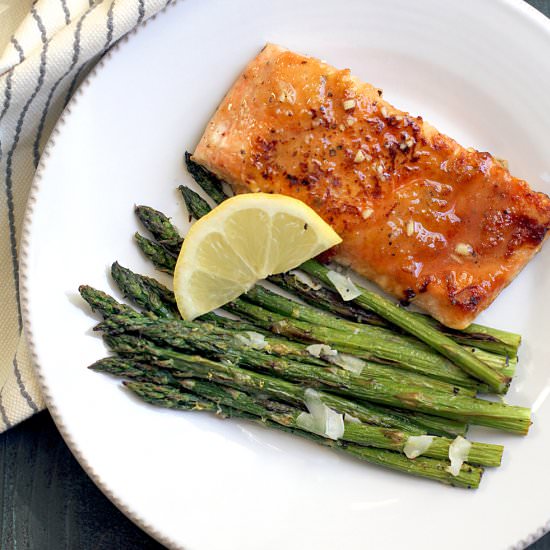 Honey-Glazed Salmon