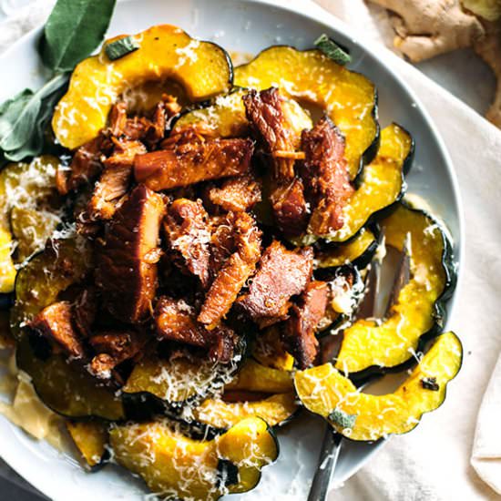 Acorn Squash with Pork