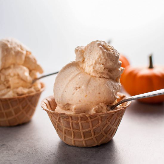 Cinnamon Pumpkin Ice Cream