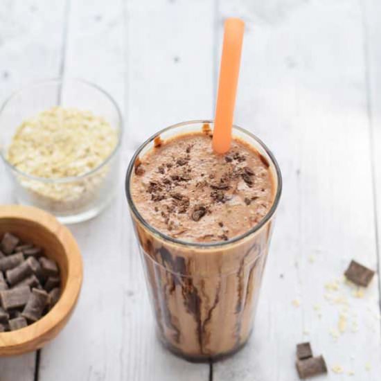 Coffee Banana Oat Smoothie