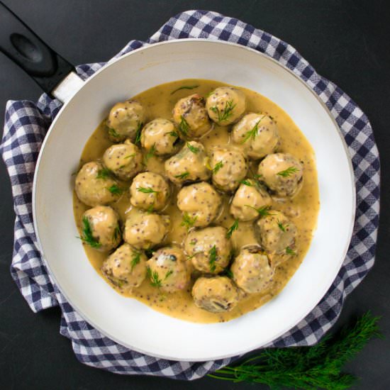 Swedish Vegan Meatballs