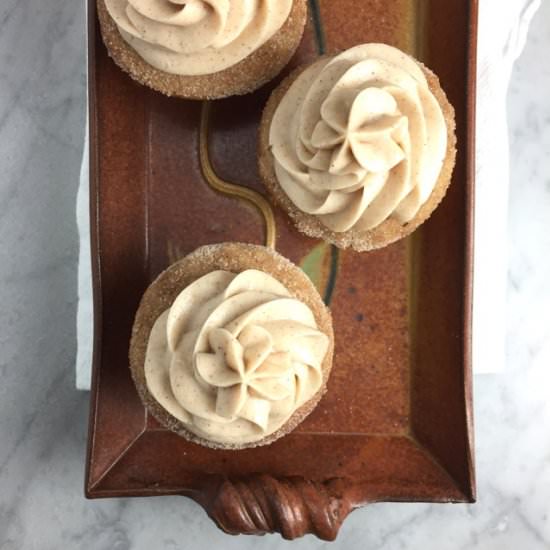 Churro Cupcakes