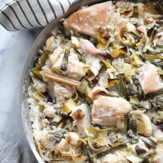 Thai Chicken and Rice Casserole