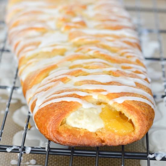 Lemon Cream Cheese Danish Braid