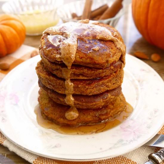 Paleo Pumpkin Pancakes (GF)