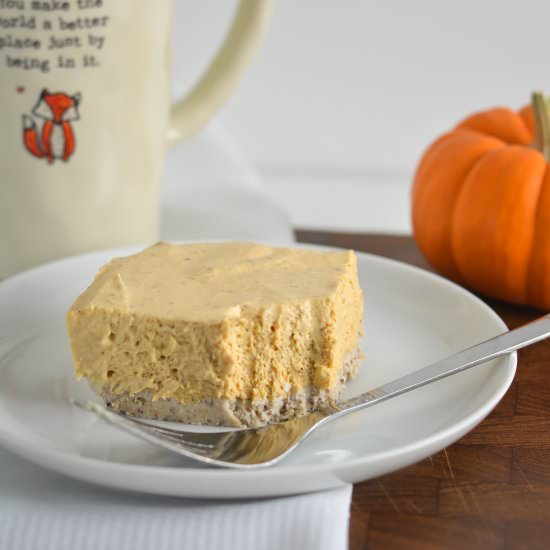 No-Bake Pumpkin Cheesecake