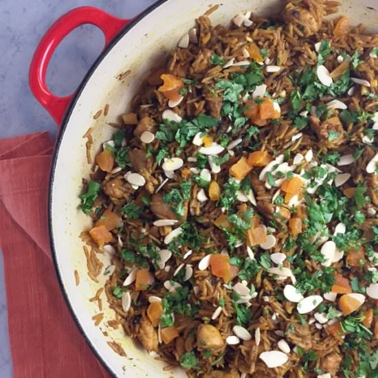 Weeknight Fancy Chicken & Rice