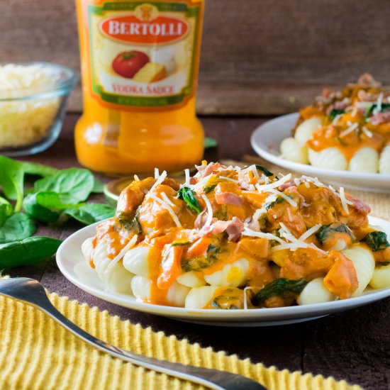 Gnocchi with Vodka Sauce