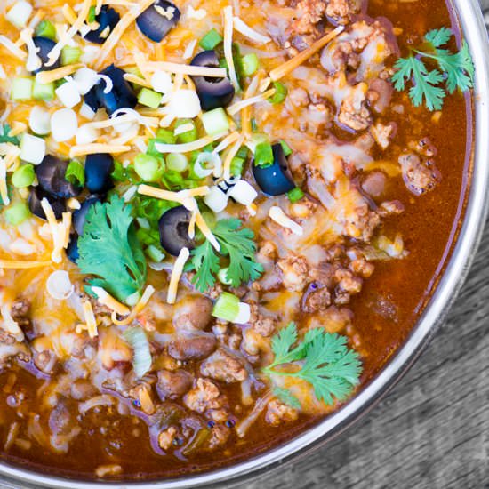 Easy Meat Lovers Chili