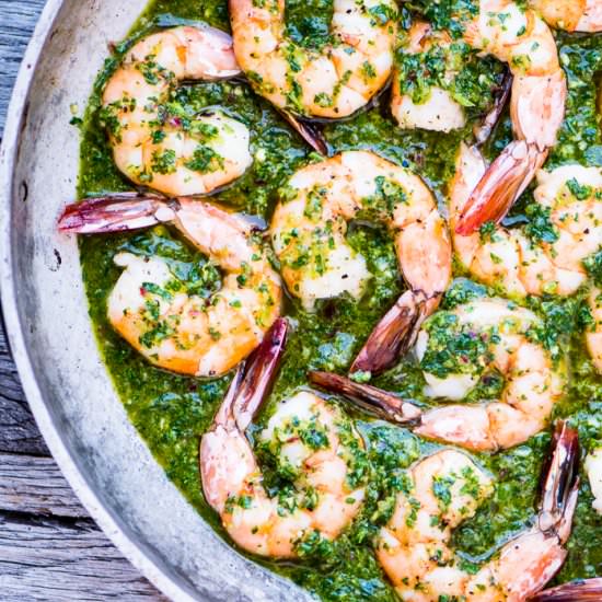 Chimichurri Shrimp